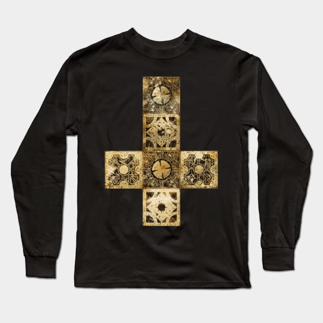 Cenobite Lament Configuration Puzzle Box v2 Long Sleeve T-Shirt by Meta Cortex